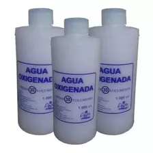 Agua Oxig En Crema Volumen 30 Flora 1000ml / Cabello