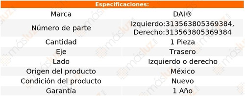 (1) Base Amortiguador Tra Izq O Der Pontiac Phoenix 82/84 Foto 3