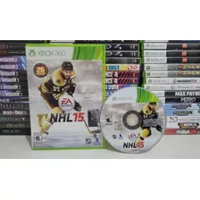 Nhl 15 Xbox 360 Jogo Original Hóquei No Gelo