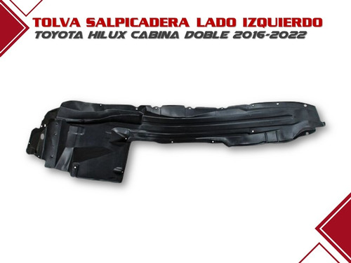 Tolva Lodera De Salp Tayota Hilux 2016-2022 Izq Cabina Doble Foto 2