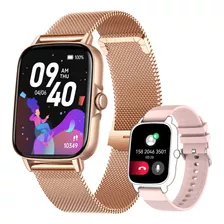 Reloj Inteligente Eigiis Para Mujer, Llamada Bluetooth, Pres