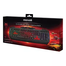 Teclado Maxell Ca-kb-1200 Gaming Illumunated Keyboard-negro