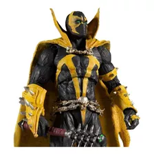 Figura Articulada Mortal Kombat Spawn Gold Label Fun F0060-0