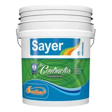 Pintura Vinilica Acrilica Sayer Contractor Mate 19 L Capuchino