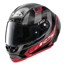 Capacete Moto X-lite X 803 Rs Wheelie Vermelho Carbono