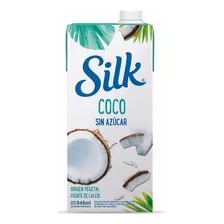 Leche Vegetal De Coco Sin Azúcar Silk X Pack X 12 Unidades