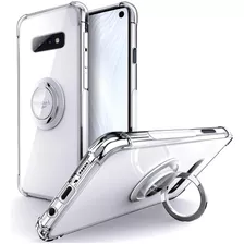 Funda Para Samsung Galaxy S10e - Transparente Con Anillo