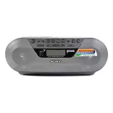 Radio Grabadora Sony Cfd-s07cp Cassete Mp3 Aux Control Usada