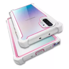 Funda Hibrida P/ Galaxy Note 10 + C/ Protector De Pantalla