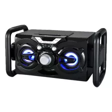 Altavoz Bluetooth Portatil Con Luces Led Y Bateria Recargabl