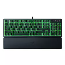 Teclado Gamer Razer Ornata V3 Low Profile Chroma Rgb Amv Color Del Teclado Negro Idioma Español Latinoamérica