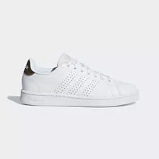 Tenis adidas Advantage Color Cloud White/cloud White/copper Metallic - Adulto 2.5 Mx