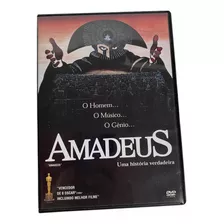 Dvd Amadeus Um Historia Verdadeira Mozart - Original Raro