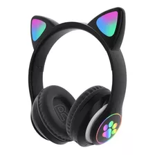 Auriculares Wireless Bluetooth De Gatito / Colores Variados