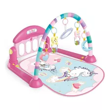 Maxi Baby Tapete Atividade Musical Pata Bebê Unicórnio Com Piano 