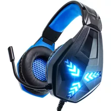 Fone Gamer Headset Led Aux P2 Usb Pc Note Ps4 Ps3 Xbox One X