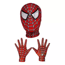 Máscara Y Guantes De Cosplay De Deadpool Spider-man 2 Piezas