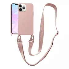 Voodirop Funda Compatible Con iPhone 11 Pro Max Con Cordon, 