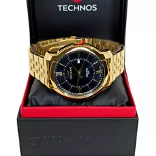 Relógio Technos Masculino Executive Dourado 2117leq/1d