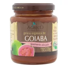 Geleia Orgânica Goiaba Agreco Vidro 220g