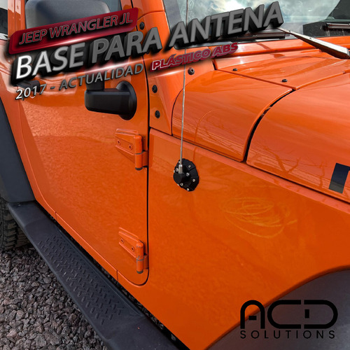 Base Antena Jeep Wrangler Jl 2018 2019 2020 2021 2022 2023 Foto 4