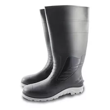 Bota Lluvia Industrial Pvc Ombu Punta Acero Negra 37 Al 46