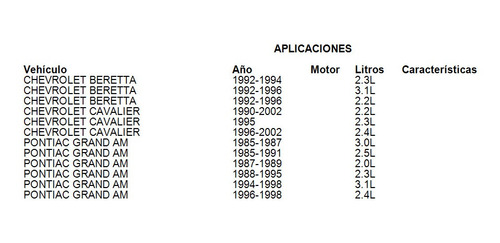 Tambor Chevrolet Cavalier 2.2l 2002 Fritec Foto 2