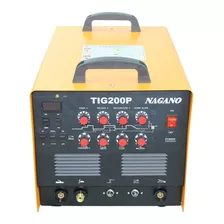 Máquina De Solda Nagano Tig200a Amarela 50hz/60hz 220v