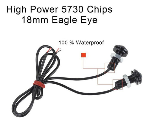 Lmpara Led Eagle Eye Light De 12 V For Coche, 10 Unidades Foto 7