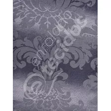 Tecido Jacquard Festas Medalhão Roxo E Dourado 1m X 2,8m