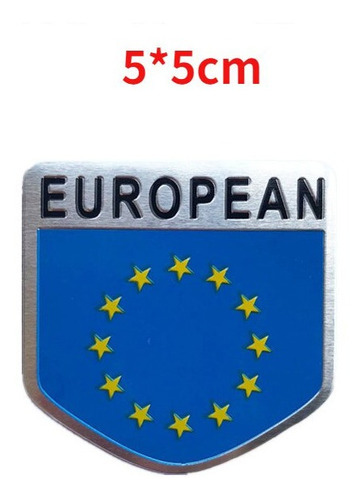 Emblema European Para Audi Sline Vw Jetta Gli Ford Mg Rline Foto 3