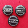 4 Centros Rin Volvo C30 C70 S40 S60 S80 Originales 6.4cm