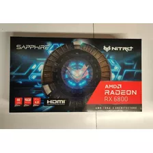 Tarjeta Gráfica Amd Rx 6800 Sapphire Nitro+ Radeon 