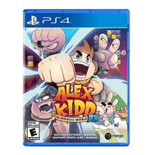 Alex Kidd In Miracle World Dx Standard Edition Merge Games Ps4 Físico