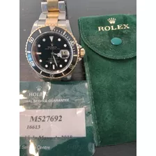 Rolex Submariner Oro Y Negro Ref 16613