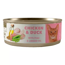 Amity Lata Pollo Y Pato Gato Adulto 80 G