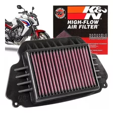 Filtro De Ar K&n Kn Honda Cb650f Cb 650f Cb650 F 2014 A 2019