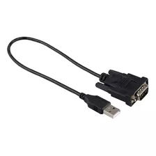 Adaptador Usb 2.0 Serial, 1', Rs232 Db9, Negro, 26847