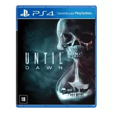 Until Dawn Ps4 Mídia Física Novo Reembalado