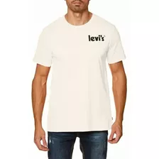 Levi's 56195-0528s Playera Para Hombre, Blanco, S