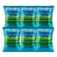 Atcllor Limper Cloro 1kg Multi Ação 3 Em 1 P/ Piscinas Kit 6