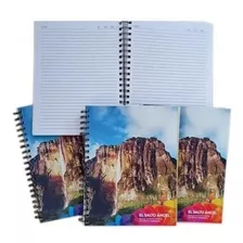 Libreta 6 Materia Espiral De Paisajes 150h 300pag