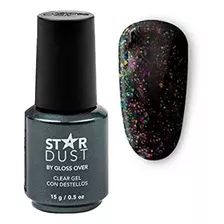 Brillo Sellador Glitter Polvo De Estrella De Uñas Gloss Over Color Destellos