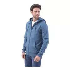 Campera Frisa Melange Logo | Bravo Jeans [28660]