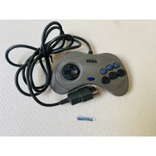 Controle Original Sega Saturn Cinza Funcionando 100%