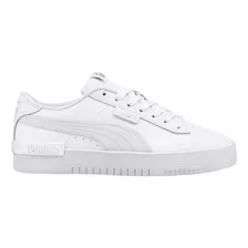 Tenis Feminino Puma Jada Couro Macio E Confortável - Oficial