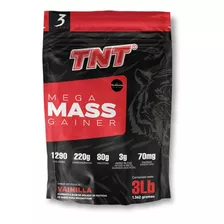 Tnt Mega Mass Gainer 3 Libras - g a $52