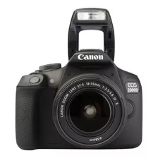  Canon Eos Kit 2000d + Lente 18-55mm Is Ii Dslr Color Negro