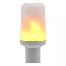 Lampada Led E27 5w Efeito Chama Fogo Tocha Flame Bivolt