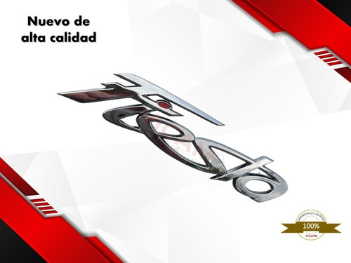 Emblema Para Cajuela Ford Fiesta 2011-2019 Foto 5